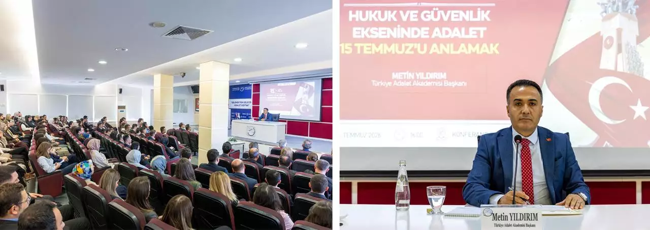 AKADEMİDEN ANLAMLI PROGRAM: AKADEMİ SÖYLEŞİLERİ KAPSAMINDA AKADEMİ BAŞKANI METİN YILDIRIM TARAFINDAN “HUKUK VE GÜVENLİK EKSENİNDE ADALET: 15 TEMMUZ’U ANLAMAK” BAŞLIKLI SÖYLEŞİ GERÇEKLEŞTİRİLDİ