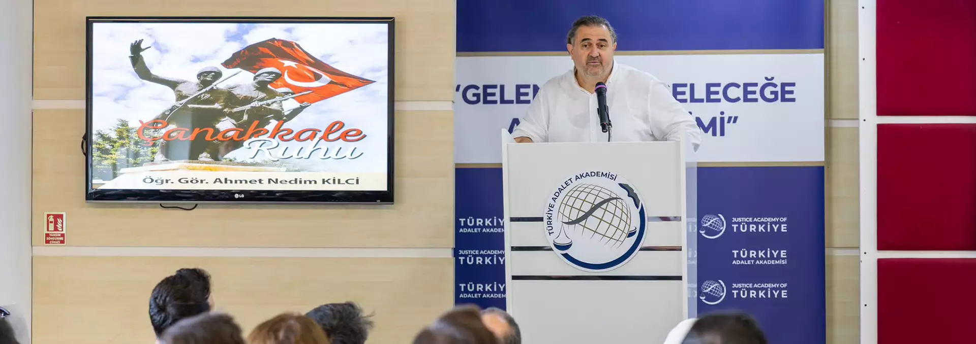 ÇANAKKALE RUHU, TÜRKİYE ADALET AKADEMİSİNDE YENİDEN CANLANDI