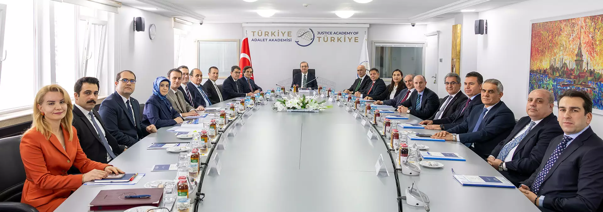 TÜRKİYE ADALET AKADEMİSİ EĞİTİM KURULU 3. TOPLANTISINI GERÇEKLEŞTİRDİ