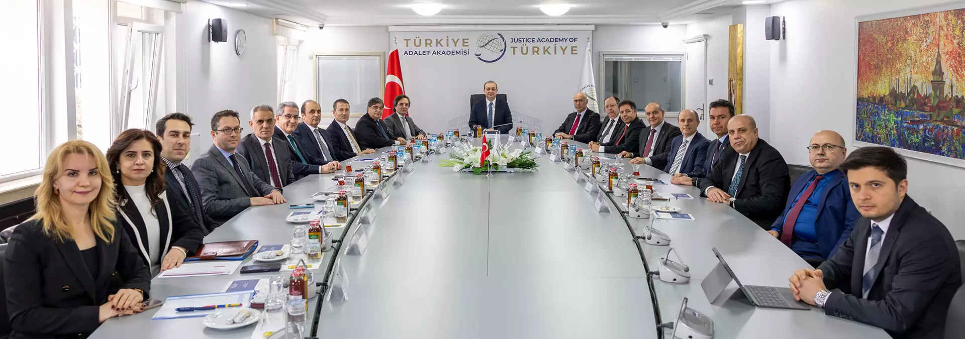 TÜRKİYE ADALET AKADEMİSİ EĞİTİM KURULU 4. TOPLANTISINI GERÇEKLEŞTİRDİ